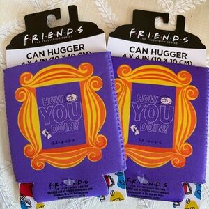 FRIENDS Purple and Orange Can Huggers